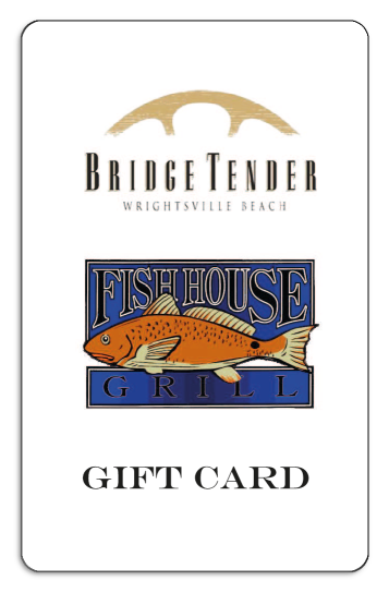 bridge tender & fish house logo on a solid white background